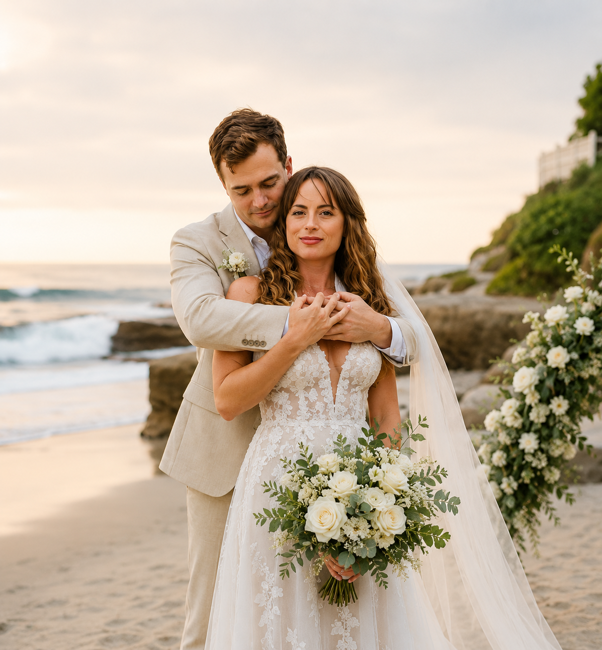 Sarah and Daniel, founders of Hear Our Vows